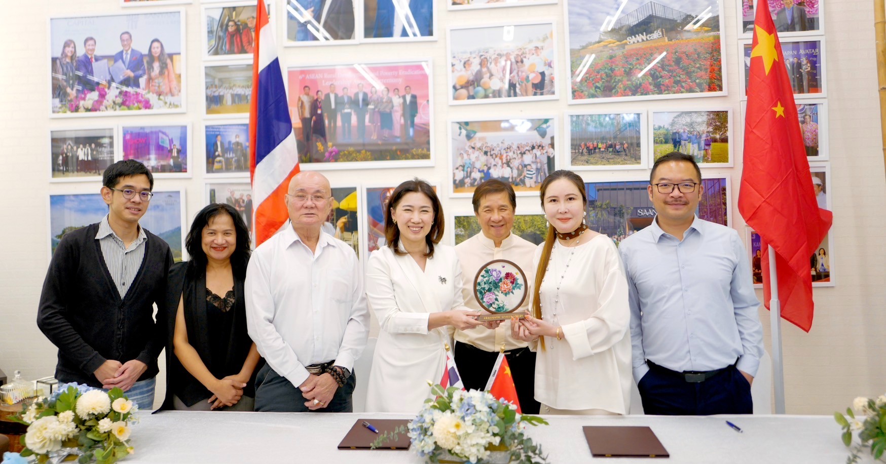 พิธีลงนามบันทึกข้อตพลงความร่วมมือ (MOU) ระหว่าง TVA Venture และ Guangzhou Zhongyue Dinghui Forge Strategic Partnership เพื่อขับเคลื่อนพลังงานสะอาดในอาเซียน