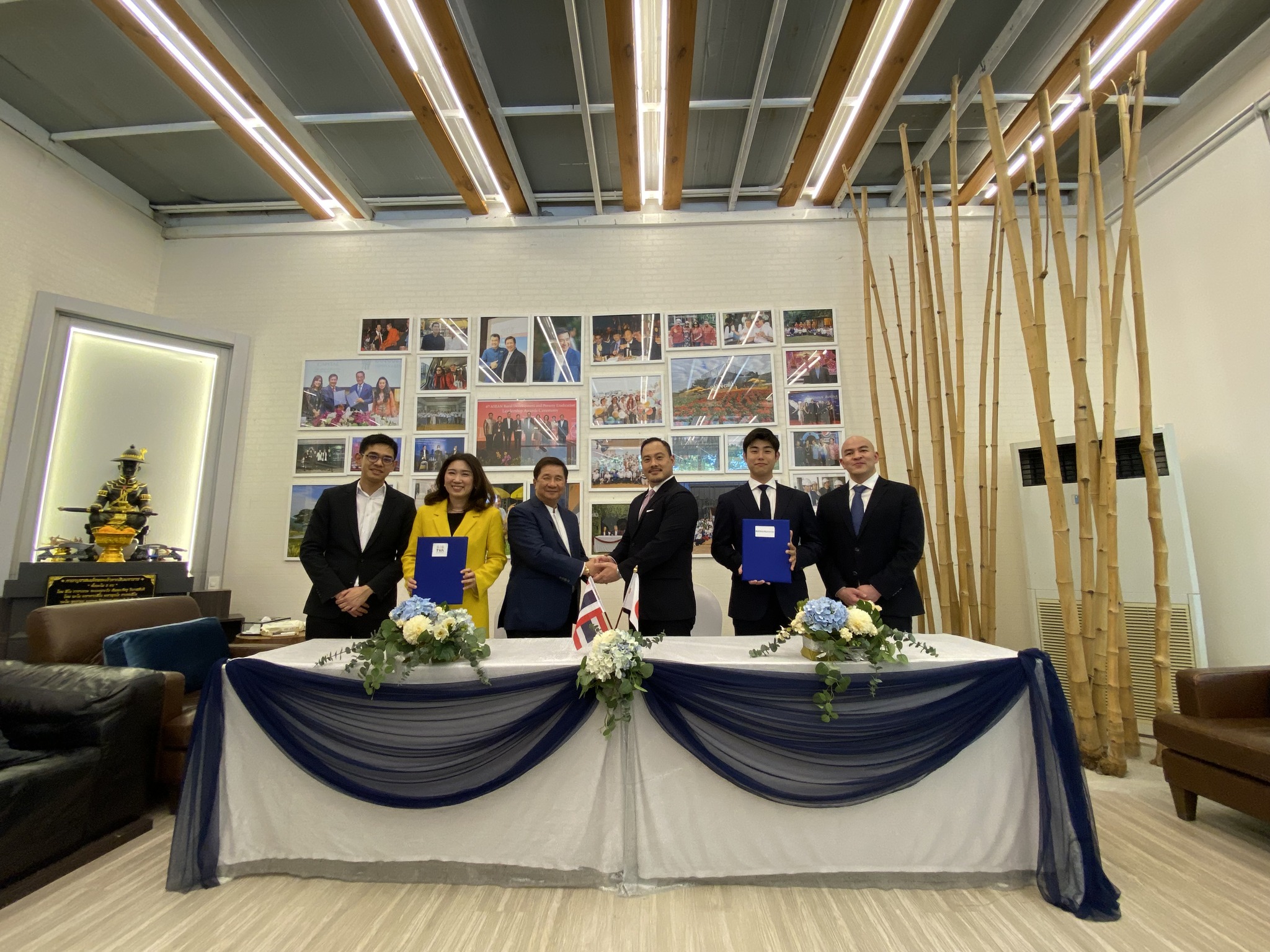 MOU ระหว่าง บริษัท ทีวา เวนเจอร์ จำกัด กับ บริษัท นิฮอน เอ็มแอนด์เอ เซ็นเตอร์ (ประเทศไทย) จำกัด